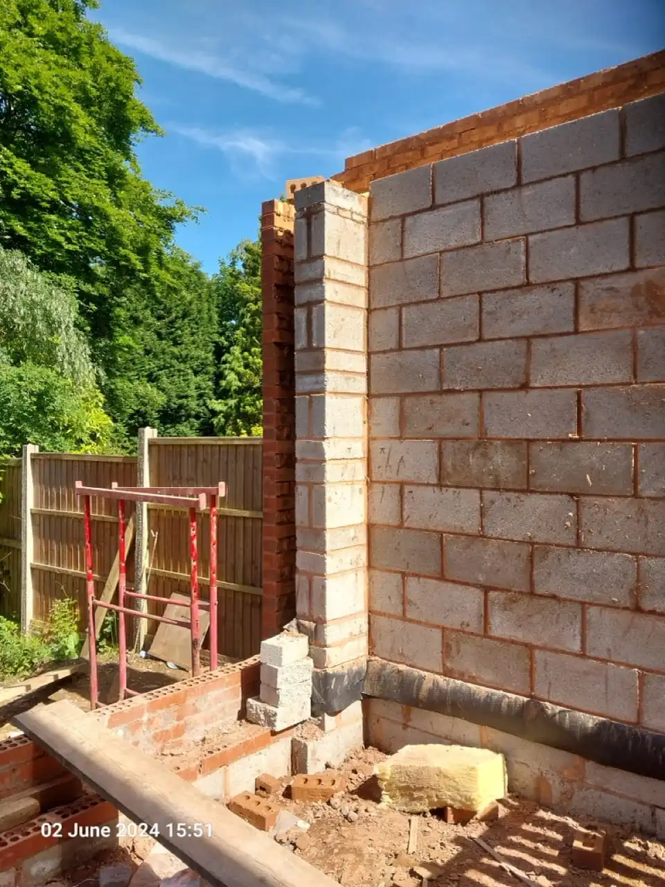 New Build Brickwork — Cavity Wall Construction - Image 2