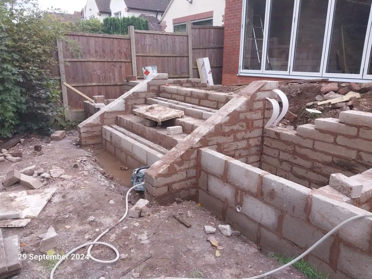 Raised Patio & Retaining Walls - Image 2